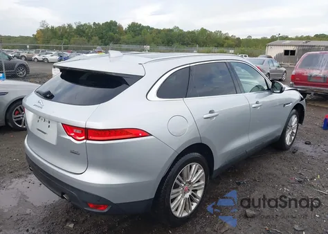 2019 Jaguar F-Pace 25T Premium из США, поврежденный, VIN SADCJ2FX4KA612942